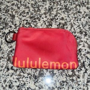 Lululemon Card holder keychain